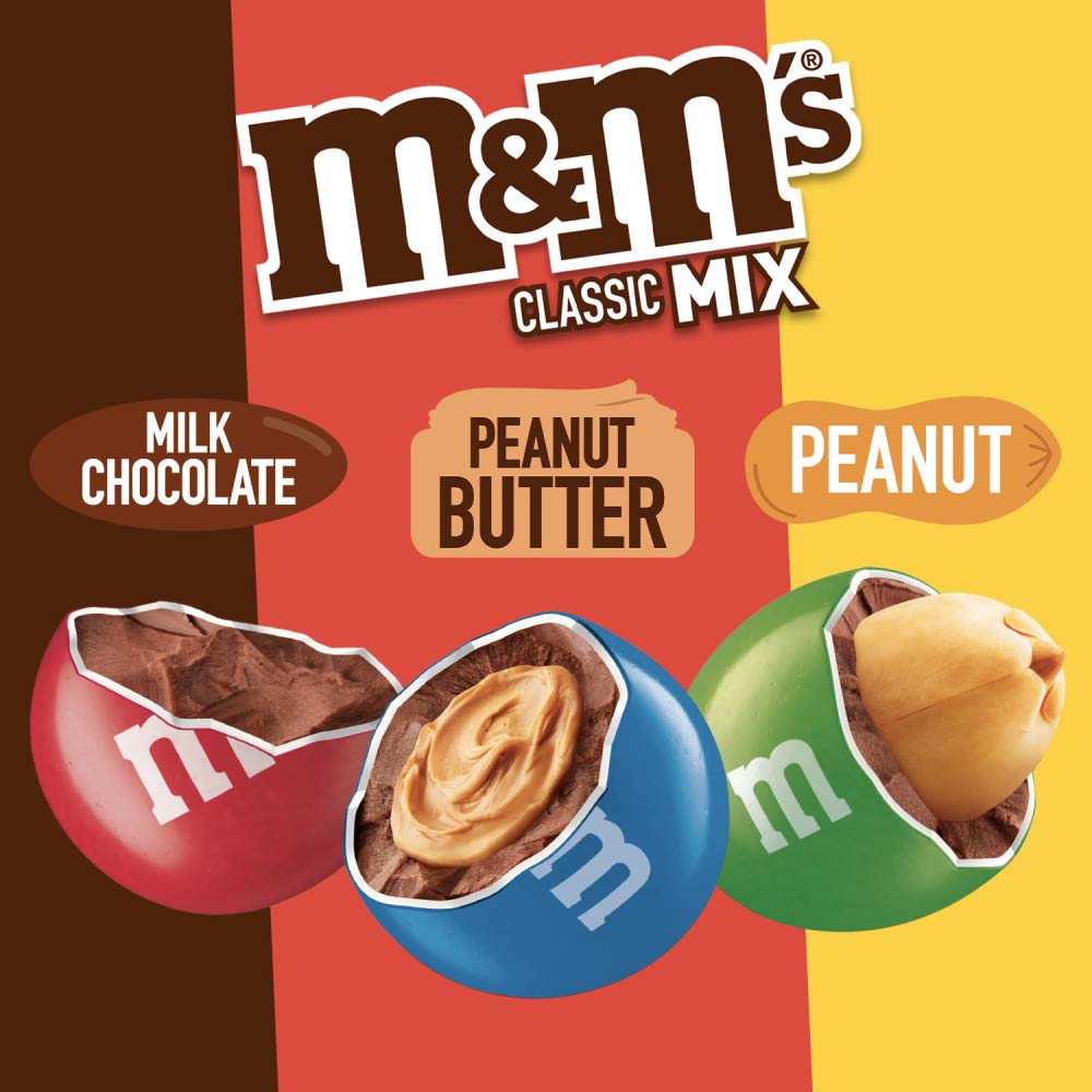 2 Bags m&m's MINIS Milk Chocolate Candy 12 oz Candies