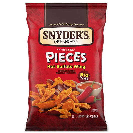 Snyder's of Hanover Pretzel Pieces, Hot Buffalo Wing, 11.25 Oz